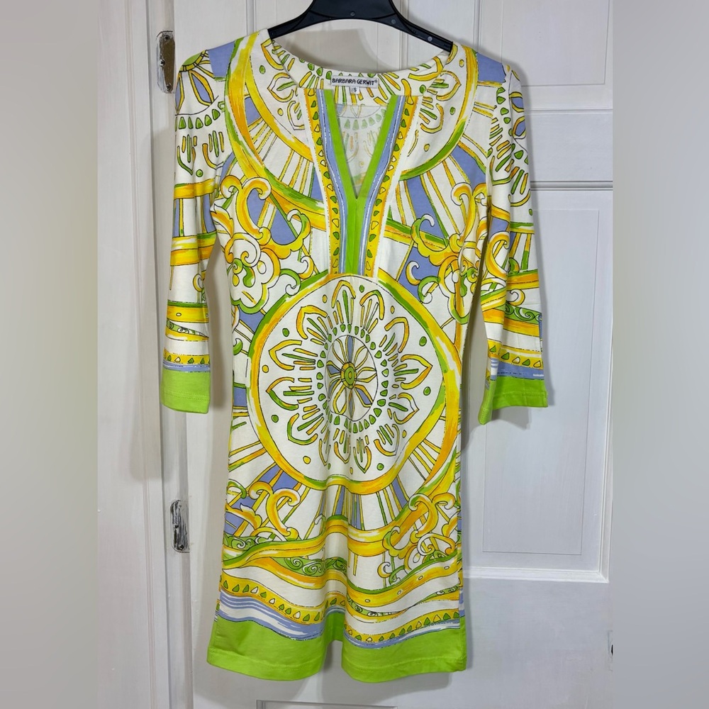 Barbara Gerwit sz Small split neck tunic Dress